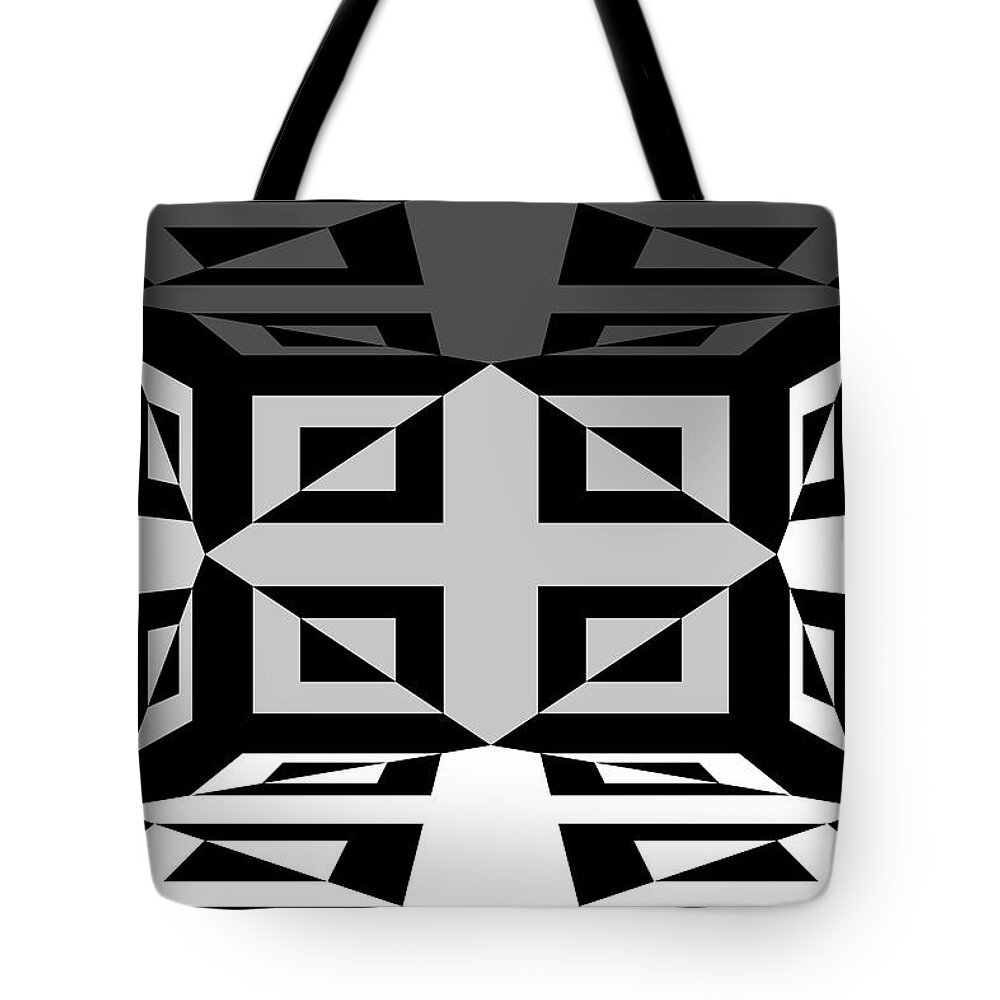 3d Art Tote Bag featuring the photograph 3D mg3d4w by Mike McGlothlen