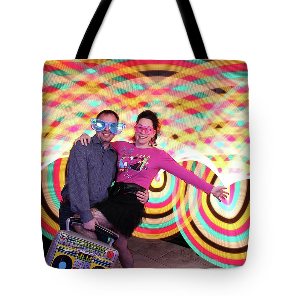 Tote Bag featuring the photograph 80's Dance Party at Sterling Events Center #4 by Andrew Nourse