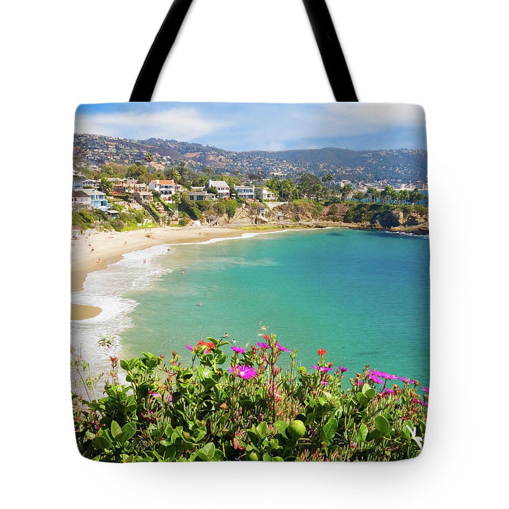 Scenery Tote Bag featuring the photograph Crescent Bay, Laguna Beach, California #4 by Douglas Pulsipher