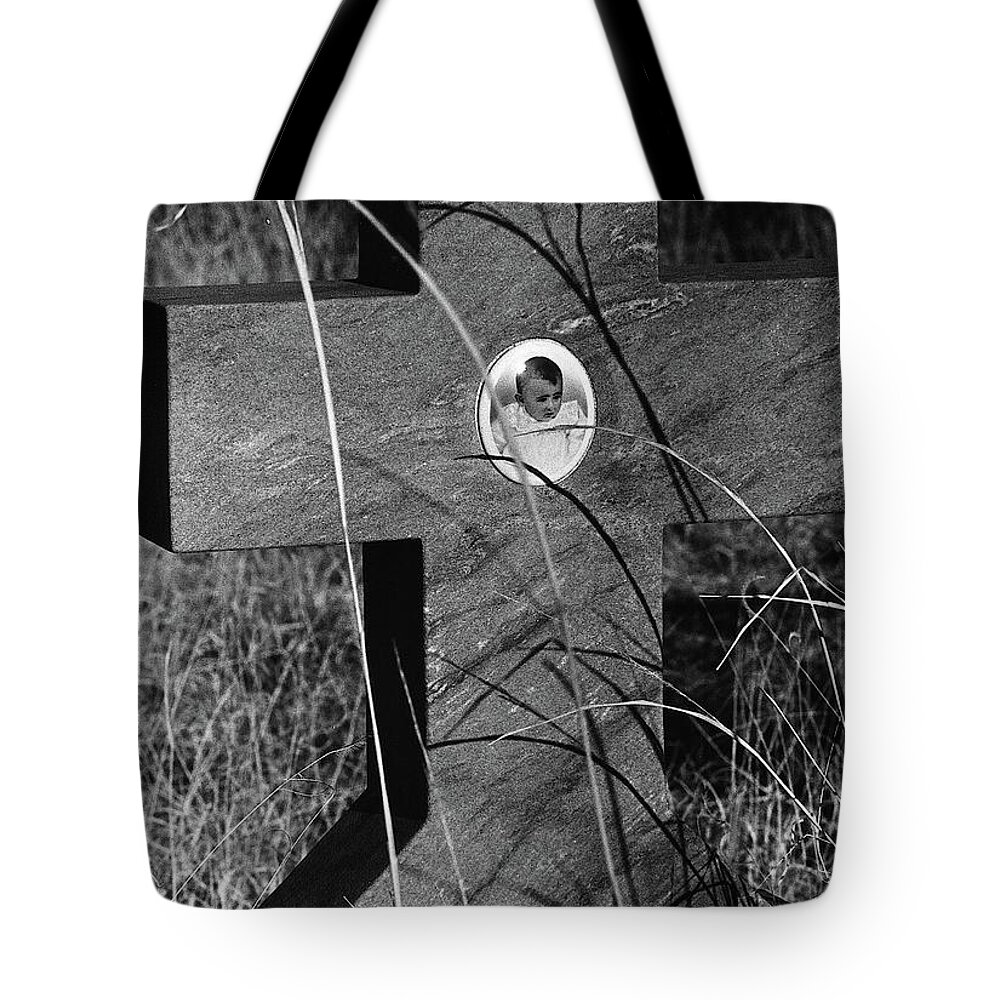 Film Noir Dana Andrews Linda Darnell Fallen Angel 1945 Child's Grave Ghost Town Golden New Mexico 1972 Tote Bag featuring the photograph Film Noir Dana Andrews Linda Darnell Fallen Angel 1945 Child's Grave Ghost Town Golden Nm 1972 #6 by David Lee Guss