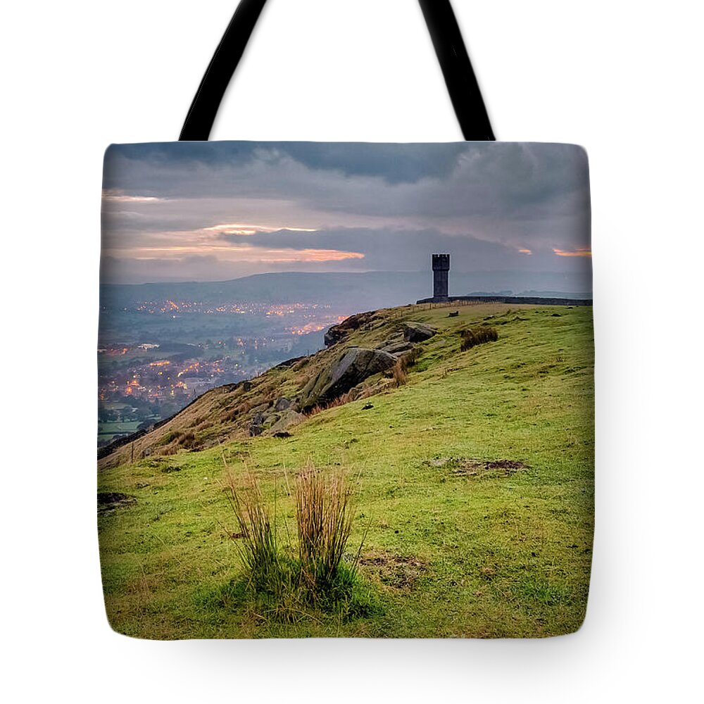 Cowling Tote Bag featuring the photograph Lund's Tower #4 by Mariusz Talarek