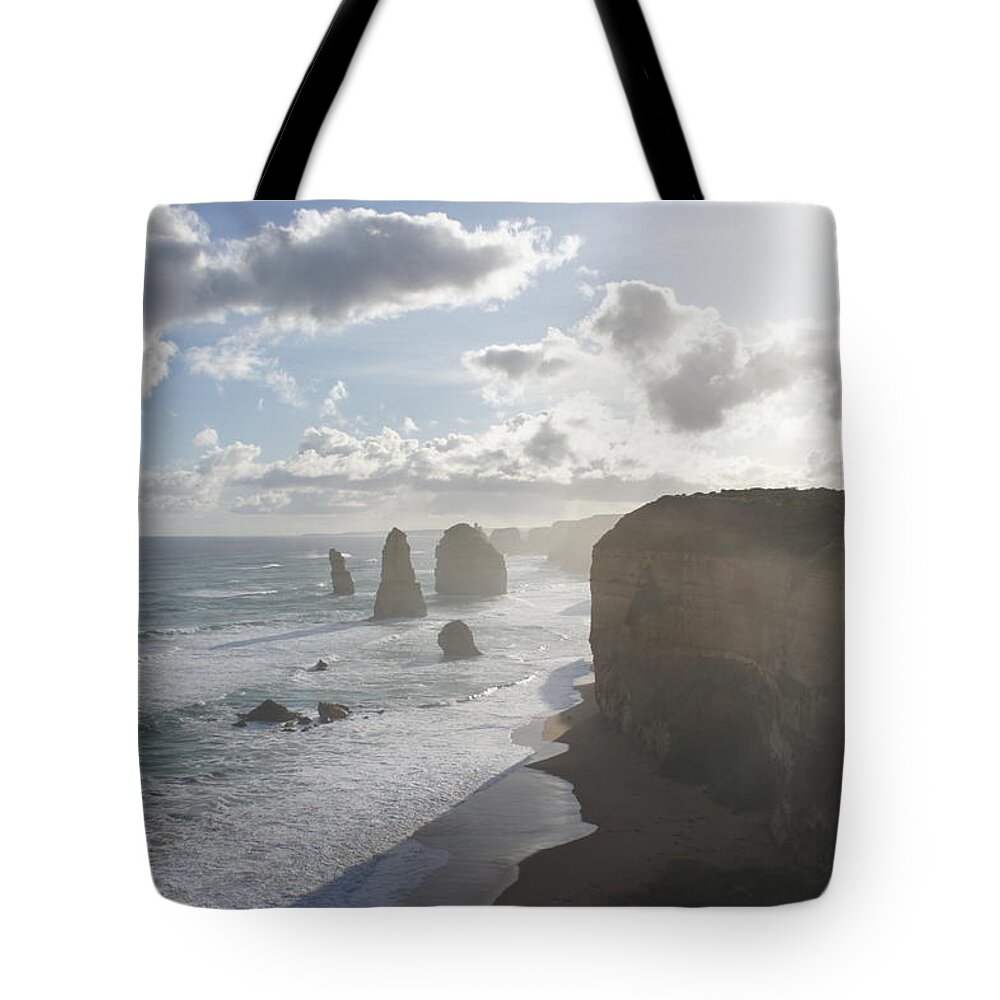 Landscape Tote Bag featuring the photograph 4 of the 12 Apostles by Eric Ong