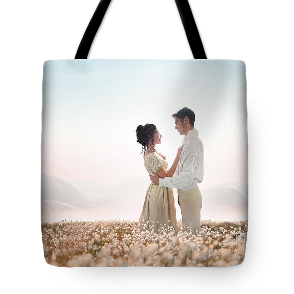 Regency Tote Bag featuring the photograph Regency Couple #4 by Lee Avison