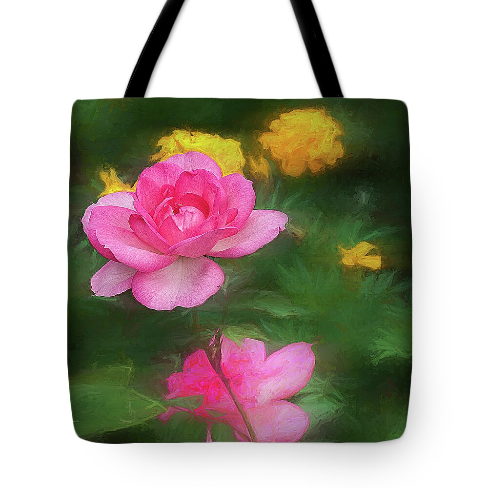 Flowers Tote Bag featuring the photograph Summer Flowers #4 by Vladimir Kholostykh