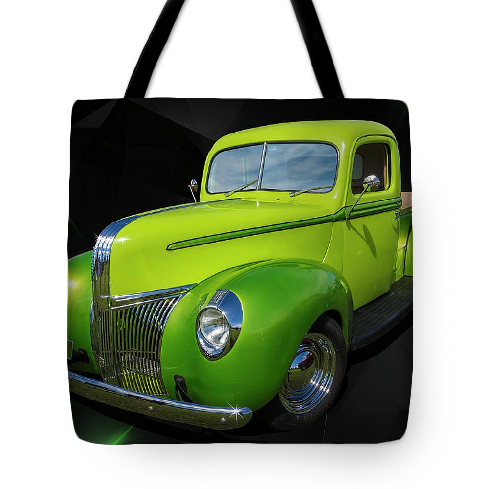 Pickup Tote Bag featuring the photograph 40s Ford by Keith Hawley