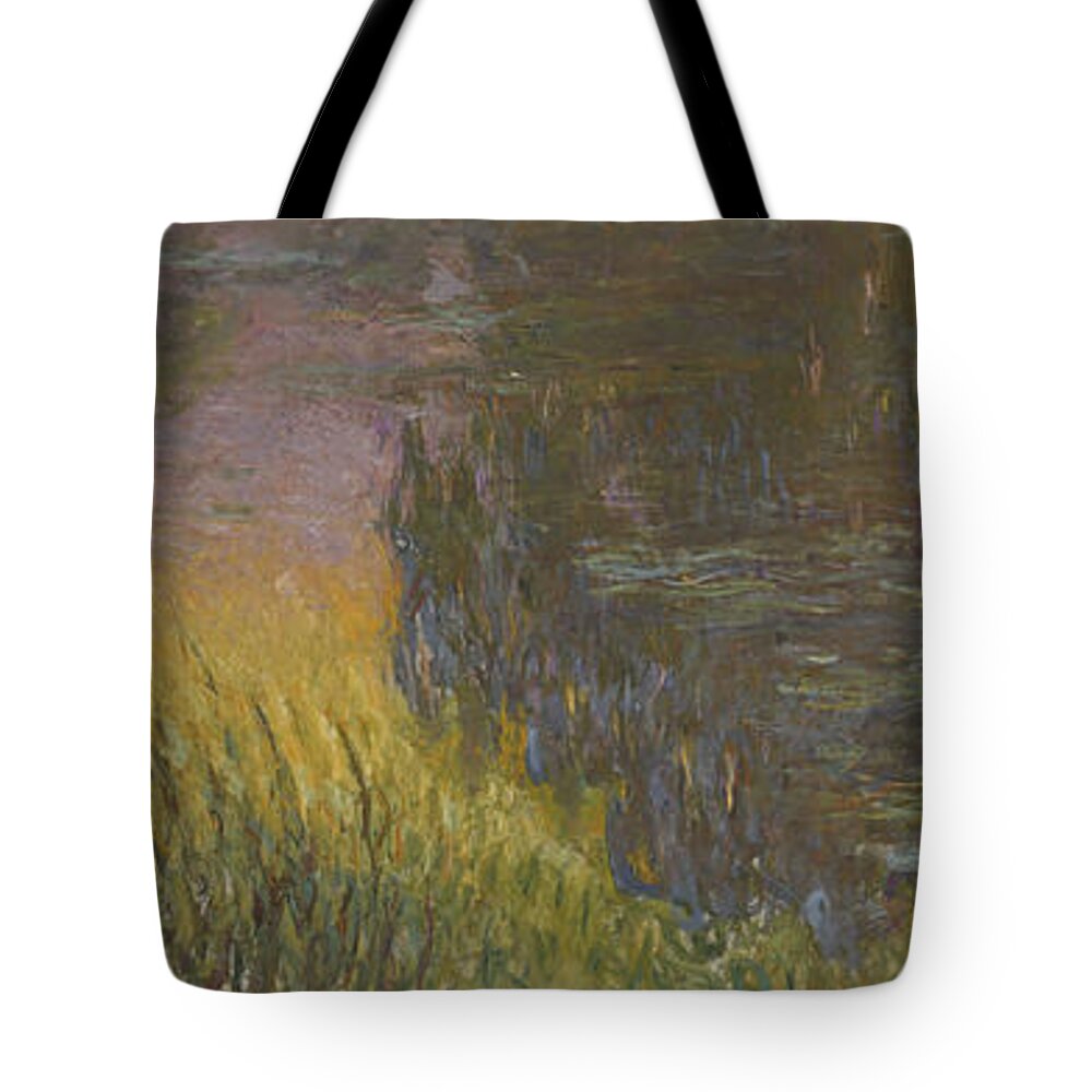 Claude Monet Tote Bag featuring the painting Water Lilies by Claude Monet