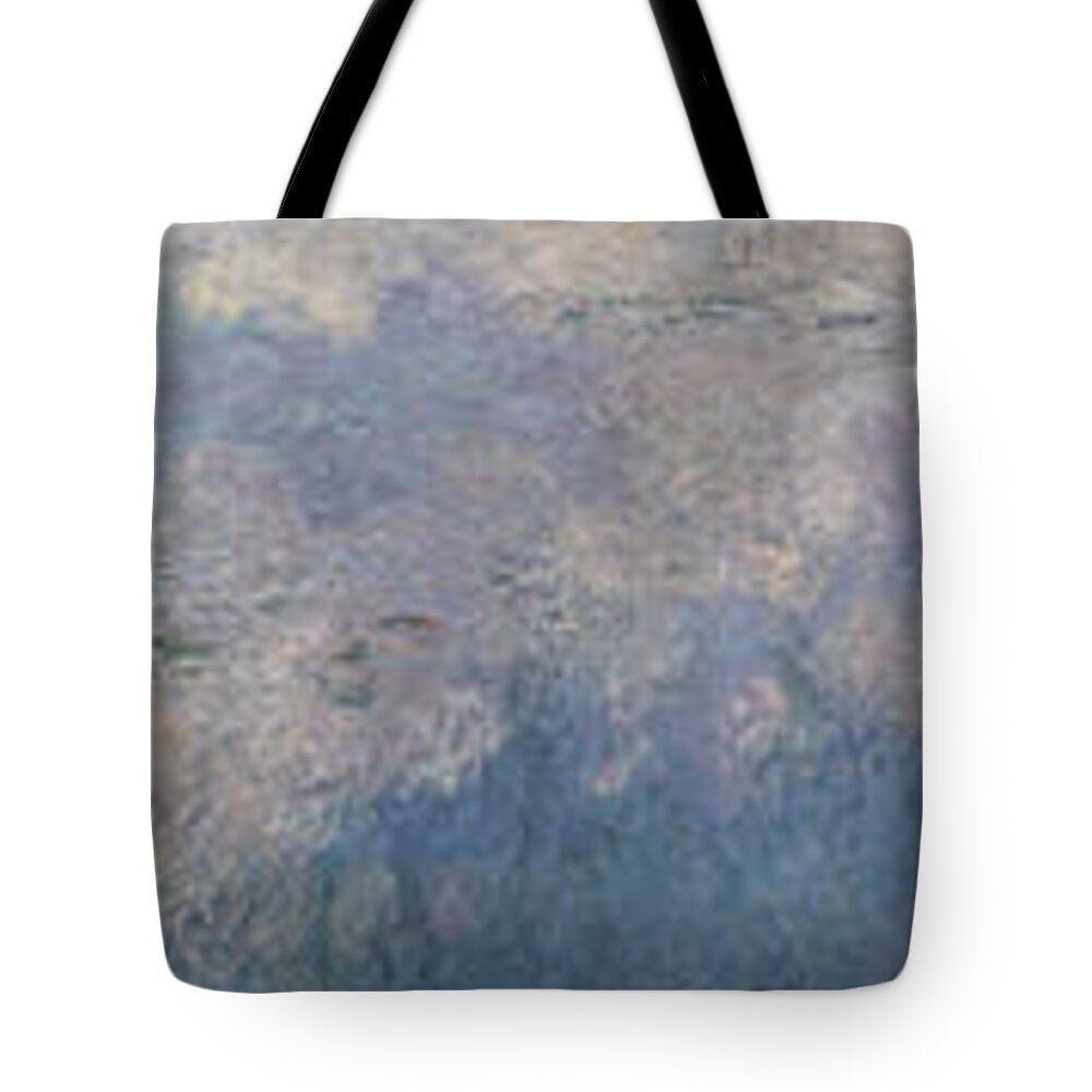 Claude Monet Tote Bag featuring the painting Water Lilies by Claude Monet