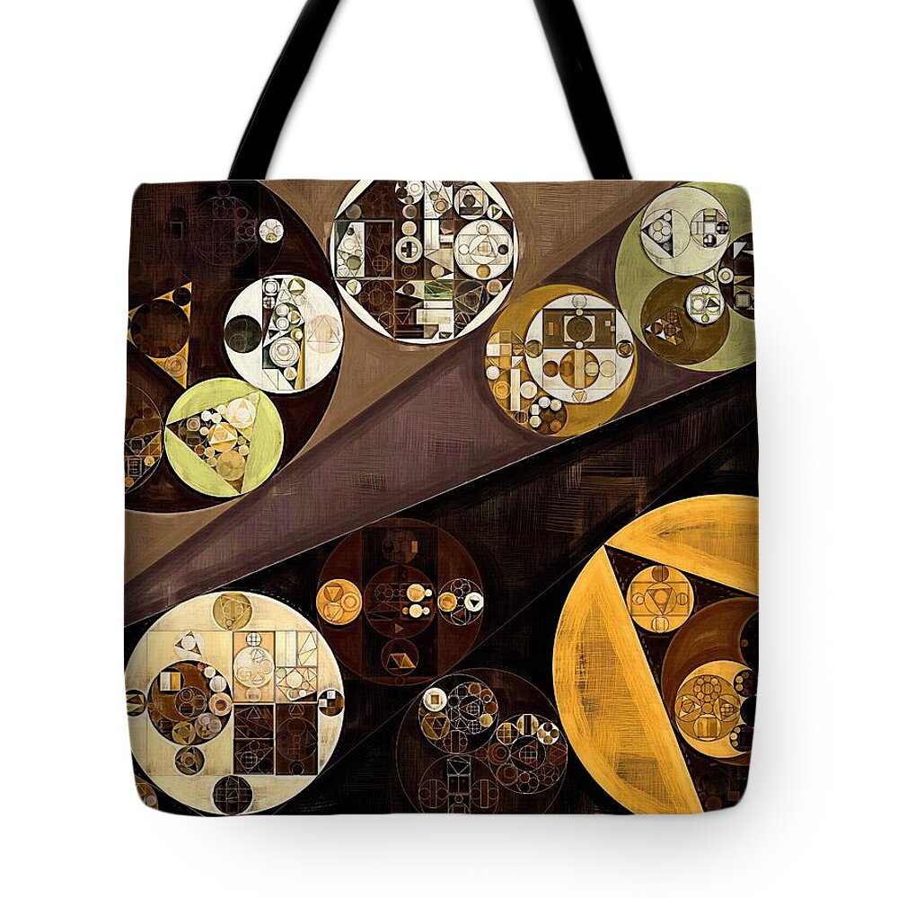 Scenical Tote Bag featuring the photograph Abstract painting - Zinnwaldite brown #49 by Vitaliy Gladkiy