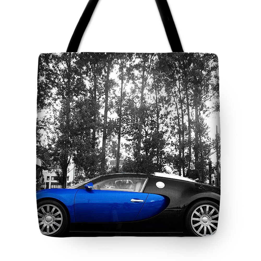 Bugatti Tote Bag featuring the photograph Bugatti #5 by Mariel Mcmeeking