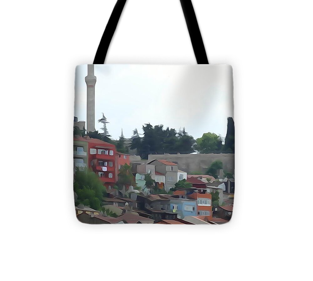 Istanbul Tote Bag featuring the photograph Istanbul #5 by Lisa Dunn
