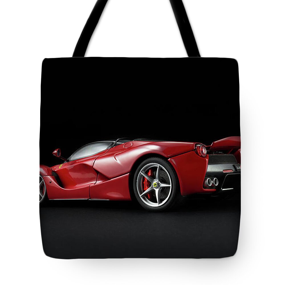 Ferrari Tote Bag featuring the photograph LaFerrari #5 by Evgeny Rivkin