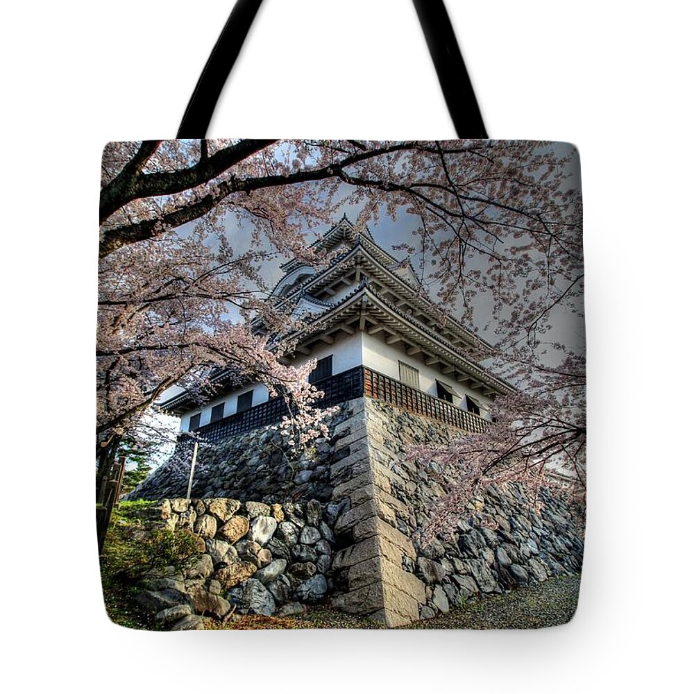 Nagahama Japan Tote Bag featuring the photograph Nagahama Japan by Paul James Bannerman