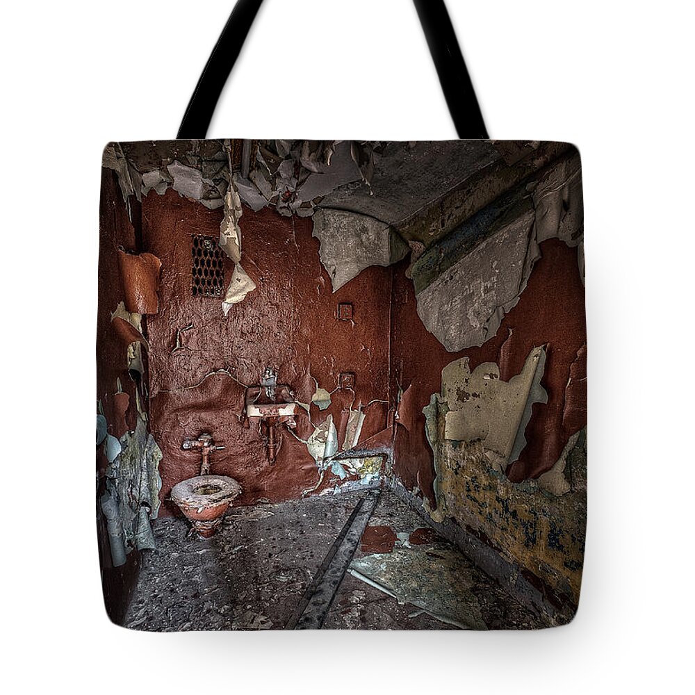 Adult Tote Bag featuring the photograph Tennessee State Penitentiary #5 by Brett Engle