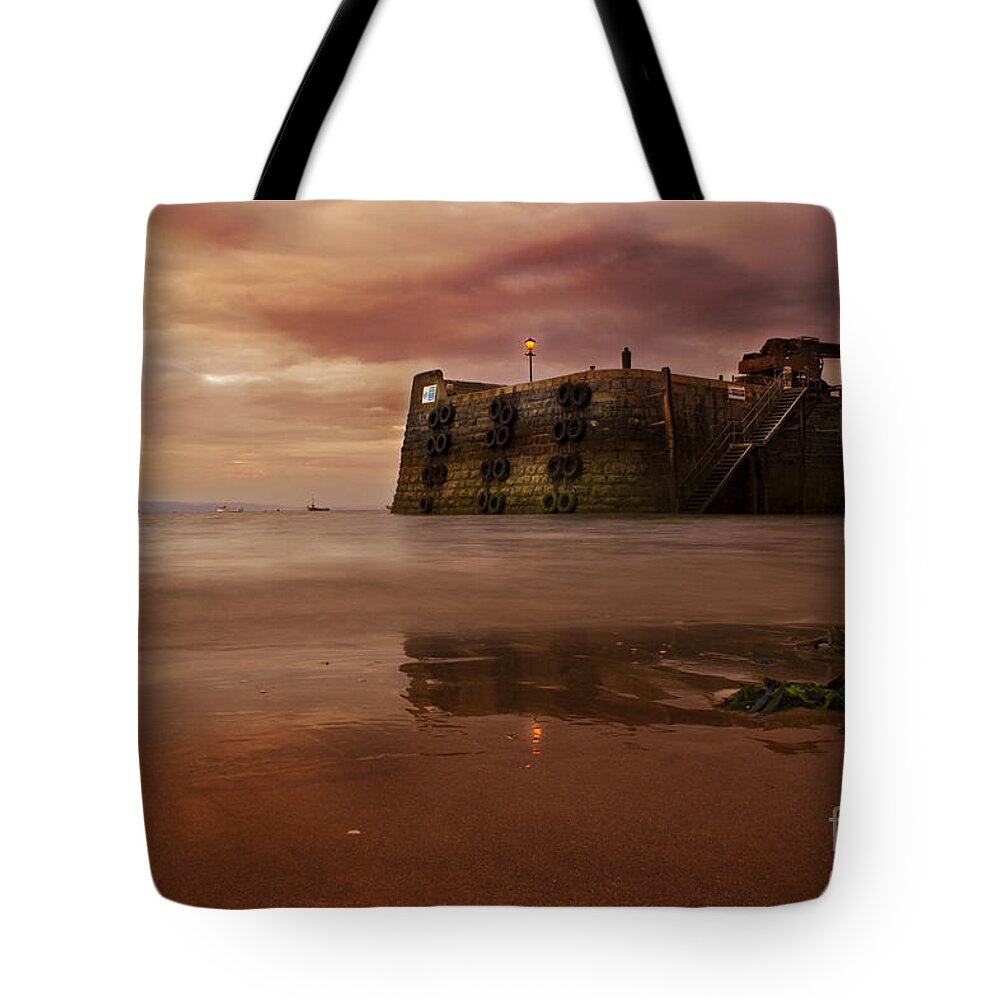 Tenby Tote Bag featuring the photograph The Low Tide #5 by Ang El