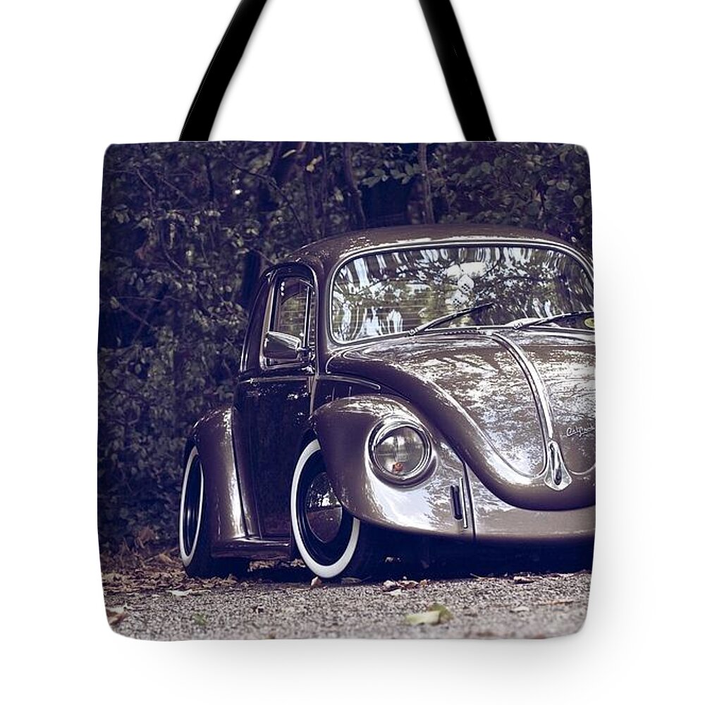 Volkswagen Tote Bag featuring the photograph Volkswagen #5 by Mariel Mcmeeking