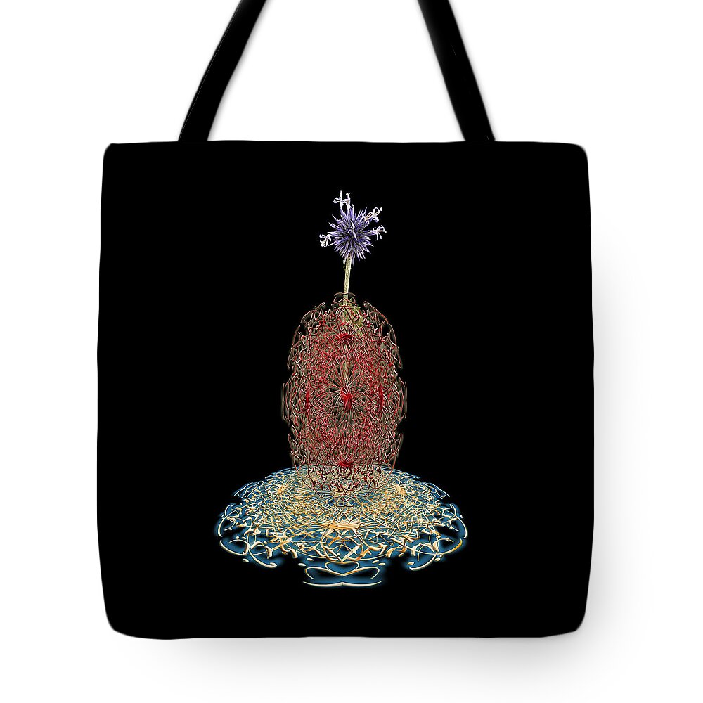 Flower Tote Bag featuring the photograph 4101 by Peter Holme III