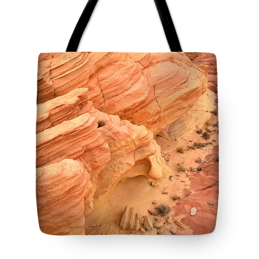 Valley Of Fire State Park Tote Bag featuring the photograph Valley of Fire #556 by Ray Mathis