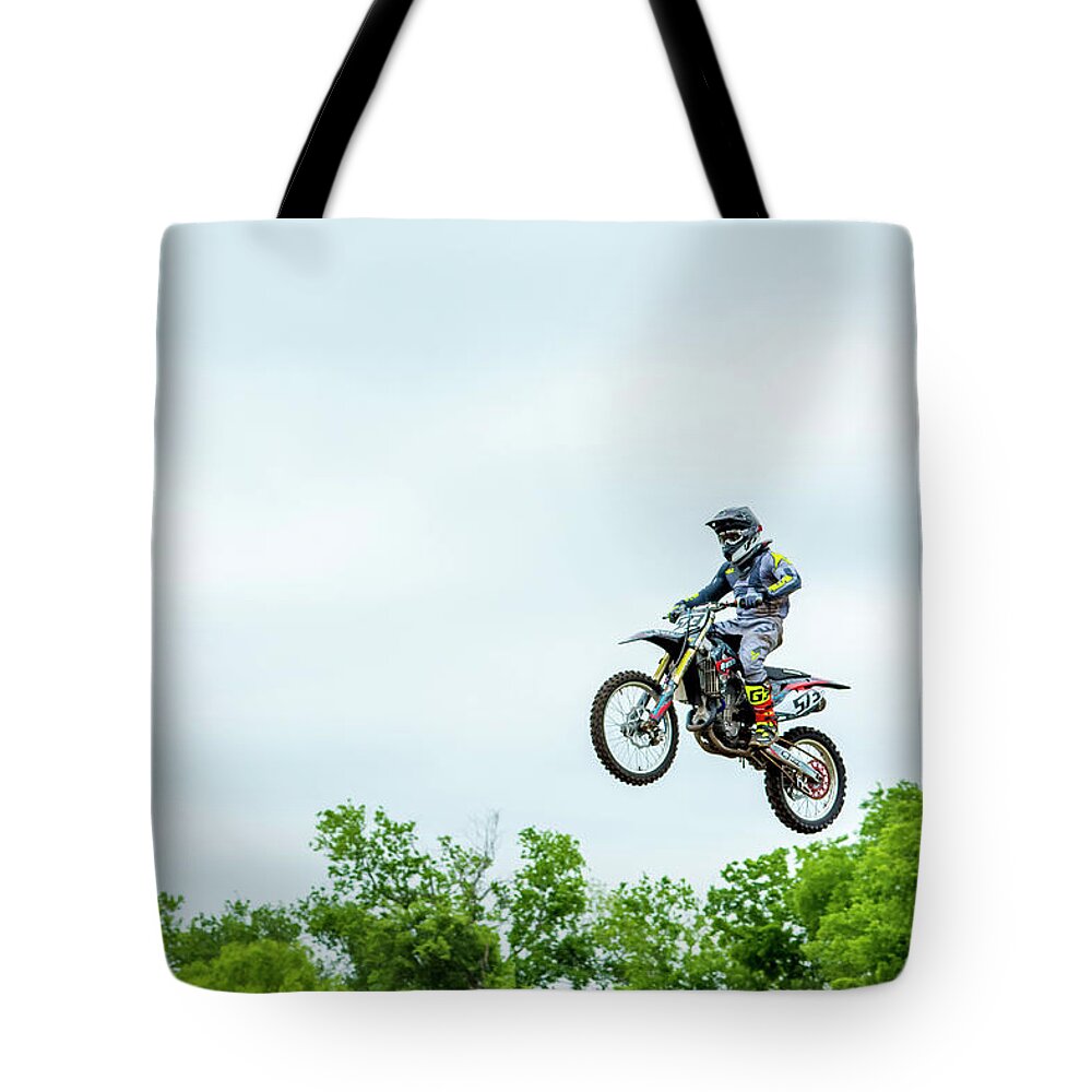 Ryan Alexander Tote Bag featuring the photograph 573 Flying High at White Knuckle Ranch by David Morefield