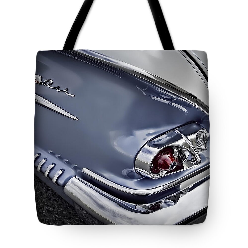  Tote Bag featuring the photograph 58 Bel Air by Jerry Golab