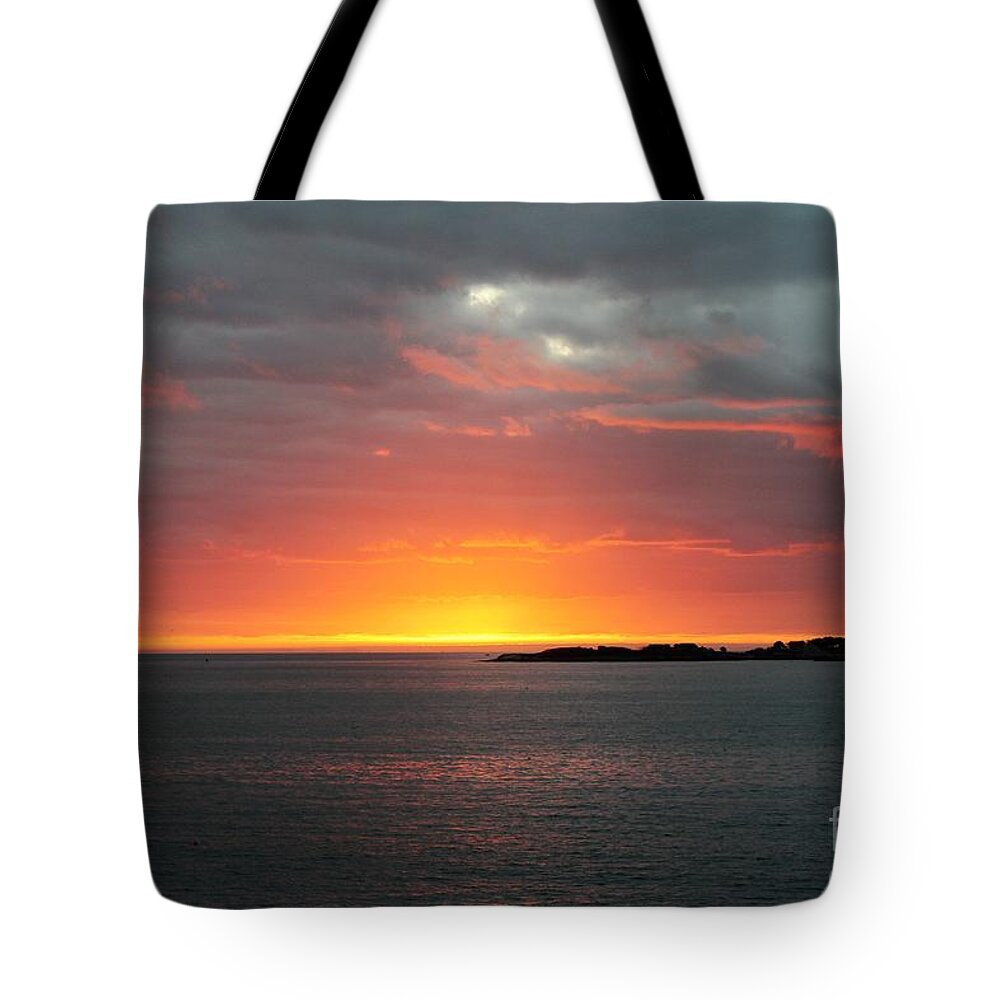 Peaches Point Tote Bag featuring the photograph Marblehead MA #58 by Donn Ingemie