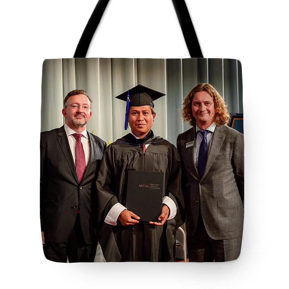  Tote Bag featuring the photograph MSM Graduation Ceremony 2017 #59 by Maastricht School Of Management