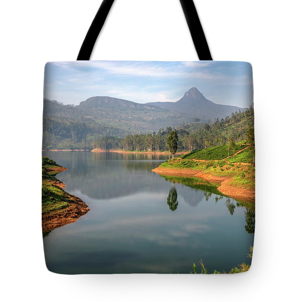 Adam's Peak Tote Bag featuring the photograph Adam's Peak - Sri Lanka #6 by Joana Kruse