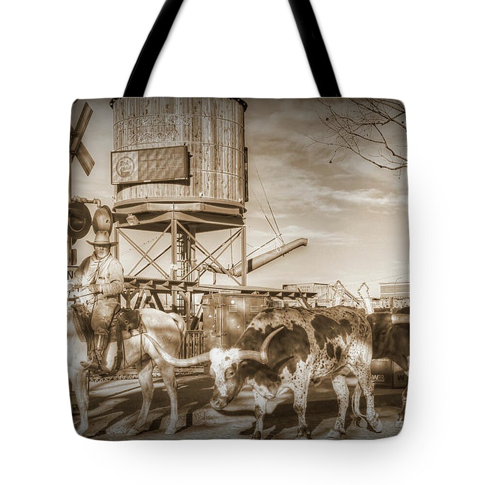 Fort Worth Texas Usa Tote Bag featuring the photograph Fort Worth Texas USA #6 by Paul James Bannerman