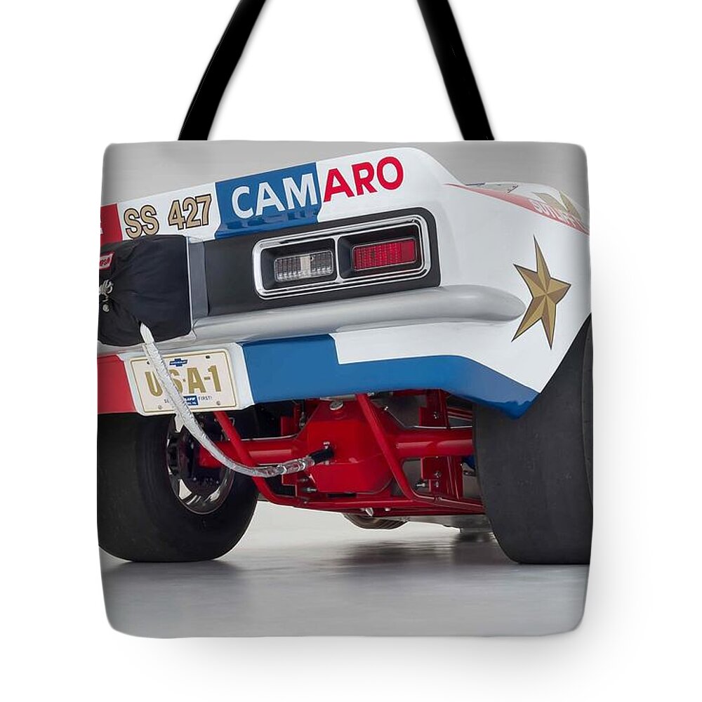 Funny Car Tote Bag featuring the photograph Funny Car by Jackie Russo