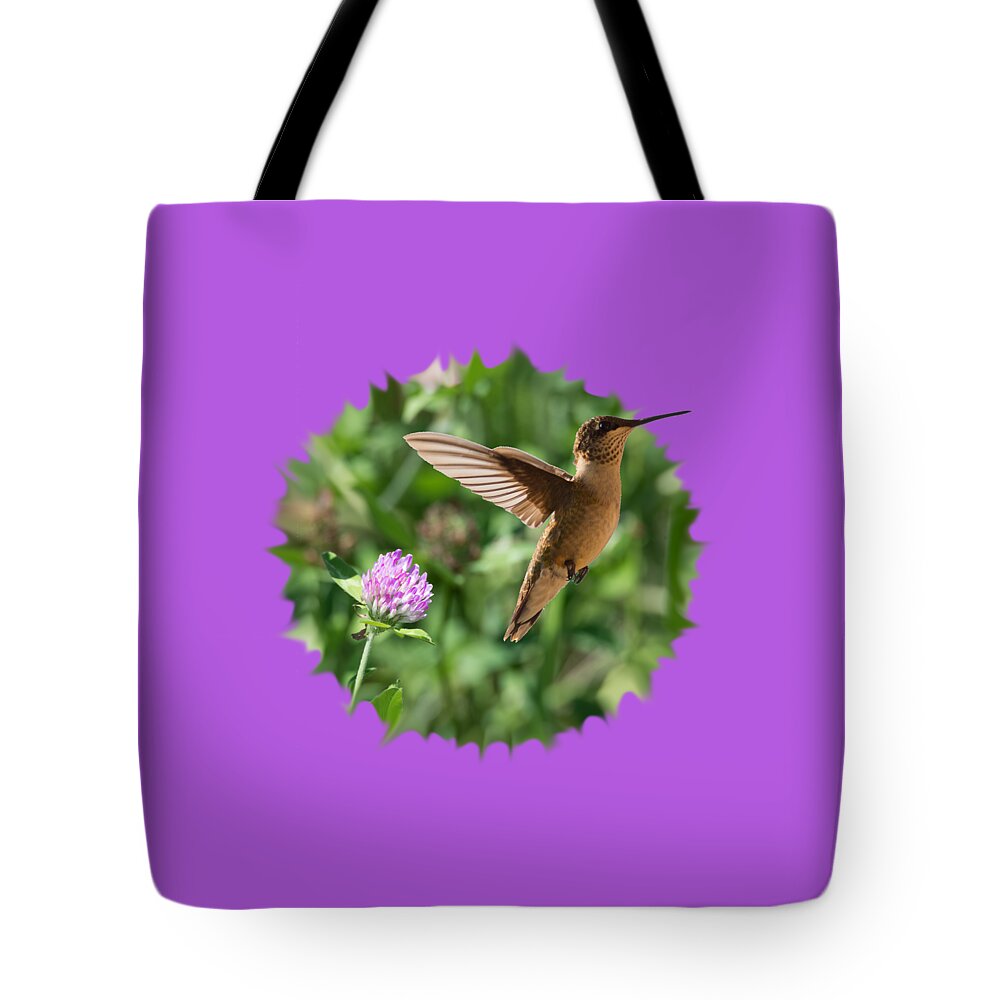 Hummingbird Tote Bag featuring the photograph Hummingbird by Holden The Moment