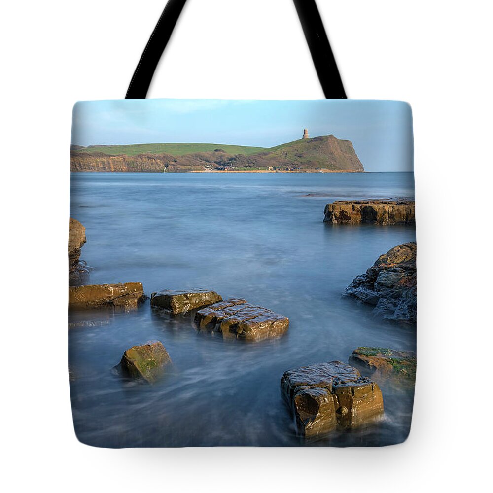 Kimmeridge Bay Tote Bag featuring the photograph Kimmeridge - England #6 by Joana Kruse