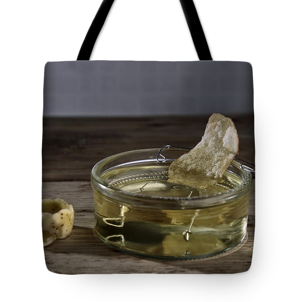 Simple Things Tote Bag featuring the photograph Simple Things - Potatoes by Nailia Schwarz