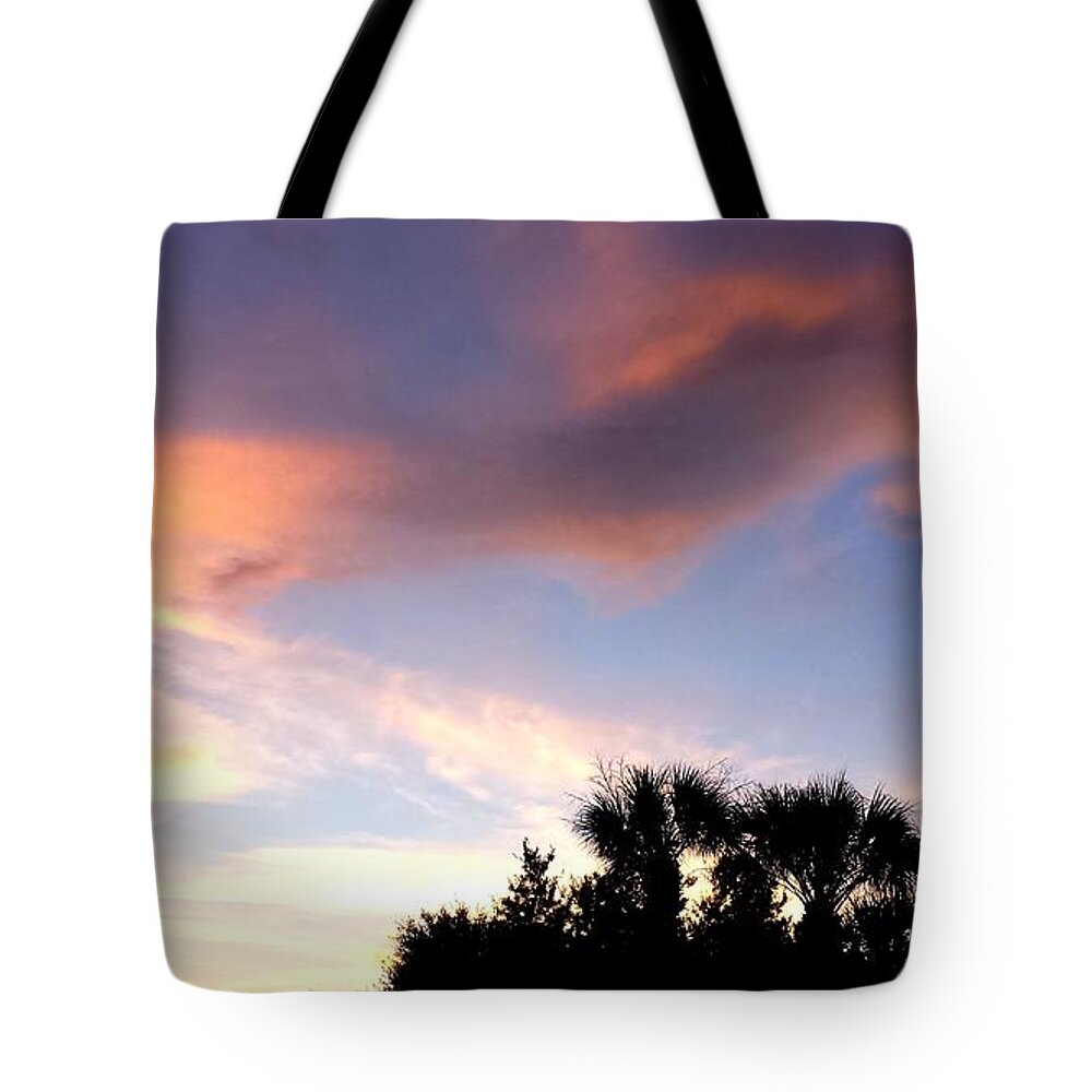 Sunset Tote Bag featuring the photograph Tropical Sunset #6 by Kenny Glover