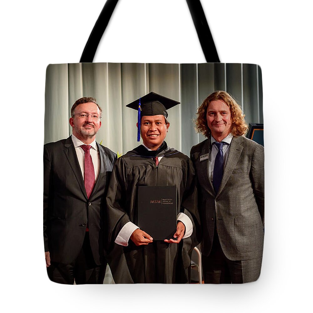  Tote Bag featuring the photograph MSM Graduation Ceremony 2017 #68 by Maastricht School Of Management