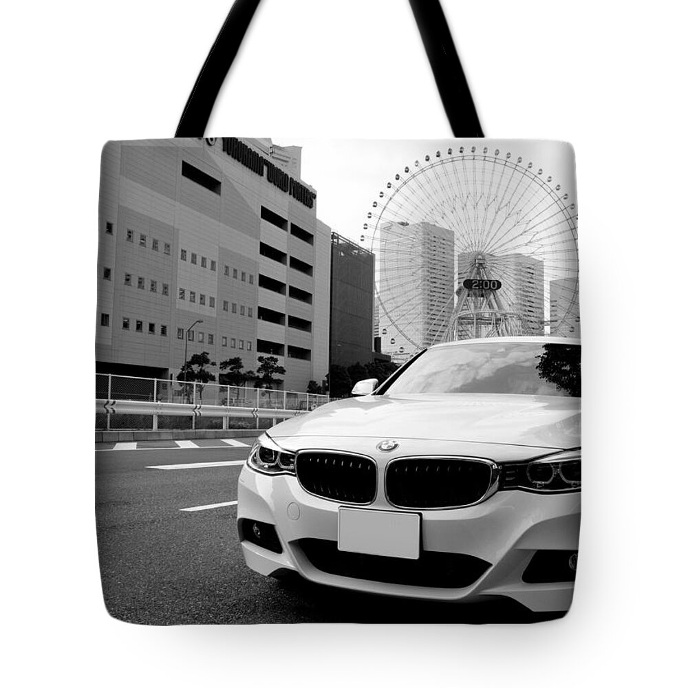 Bmw Tote Bag featuring the photograph BMW #7 by Ct Gutti
