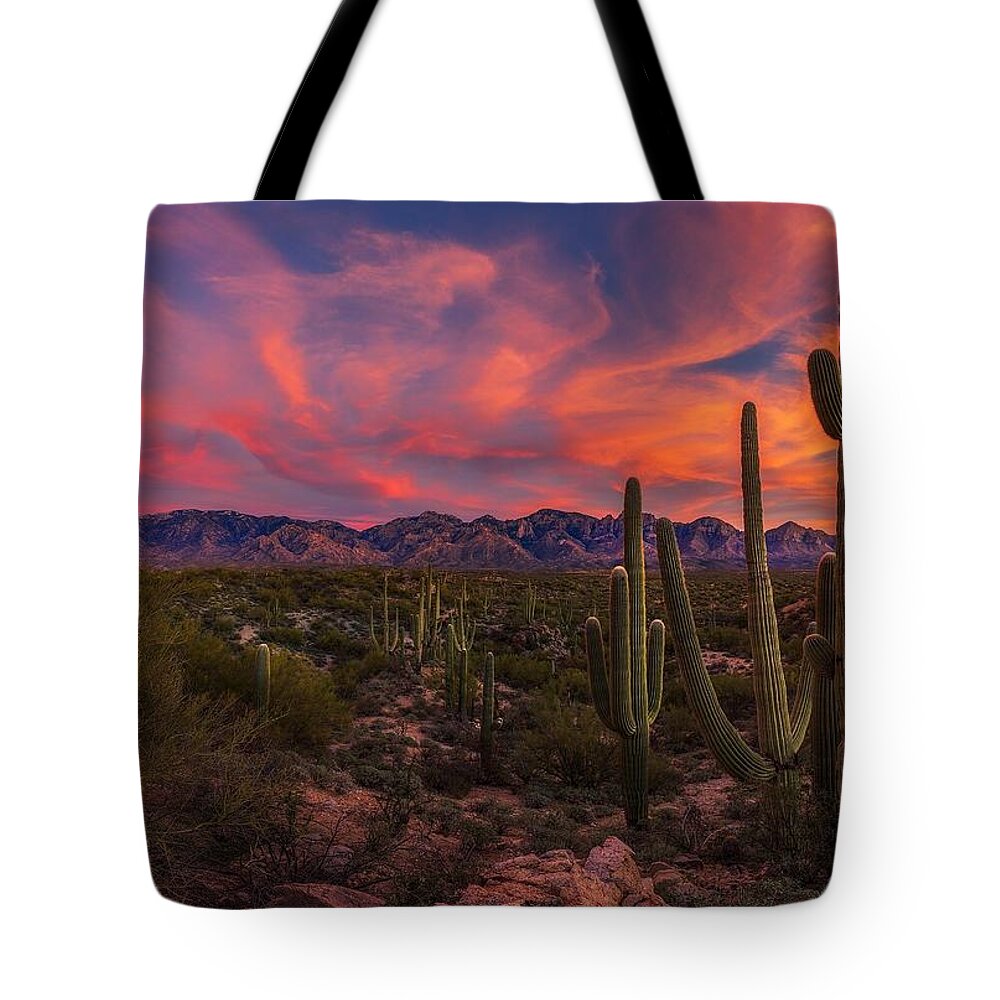 Desert Tote Bag featuring the digital art Desert #7 by Maye Loeser