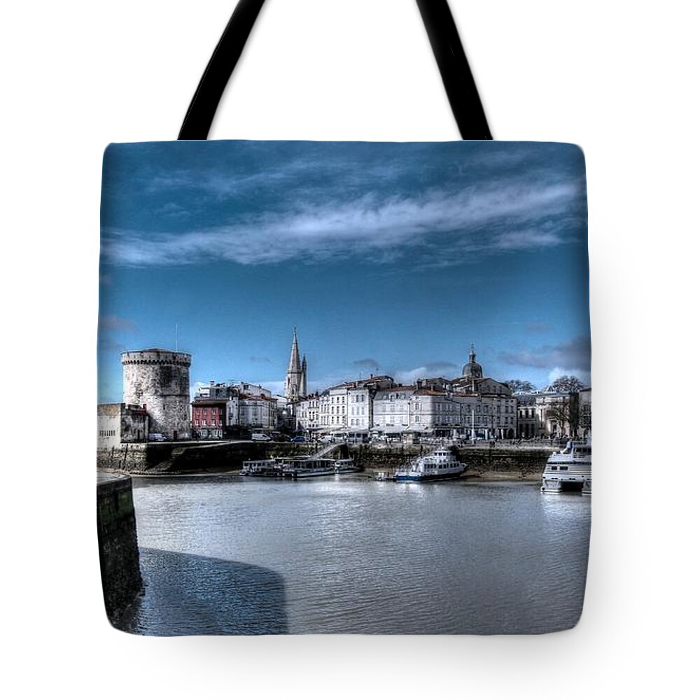 La Rochelle France Tote Bag featuring the photograph La Rochelle FRANCE by Paul James Bannerman
