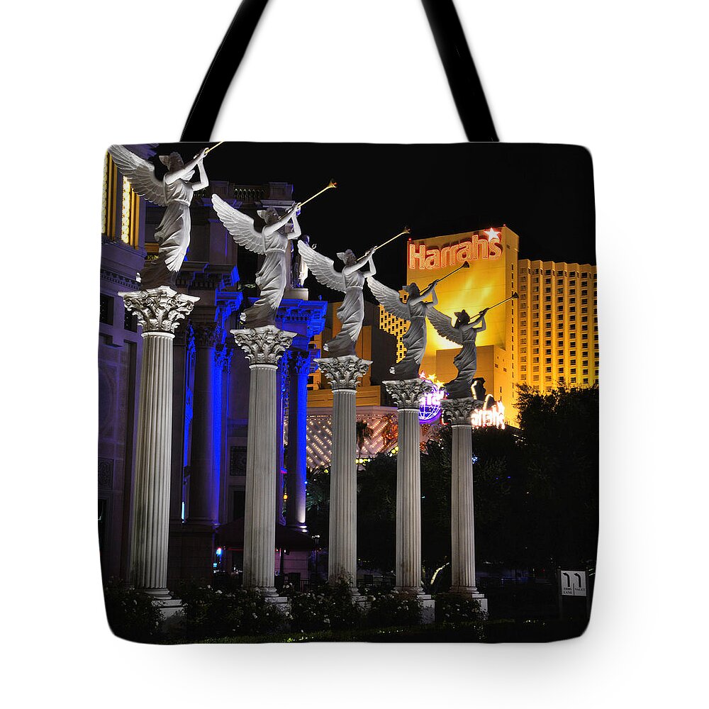 Las Vegas Tote Bag featuring the photograph Las Vegas by Ray Mathis
