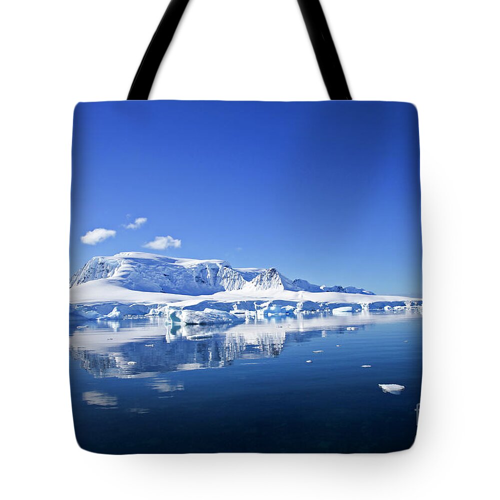 Landscapes Tote Bag featuring the photograph Wilhelmina Bay Antarctica #7 by Lilach Weiss