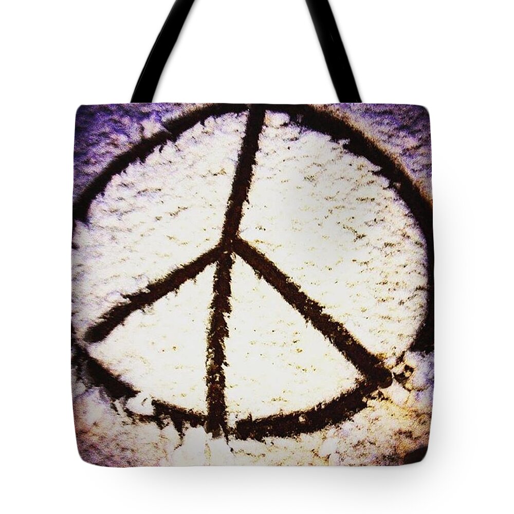 Beautiful Tote Bag featuring the photograph Peace Of Snow by Shawn Gordon