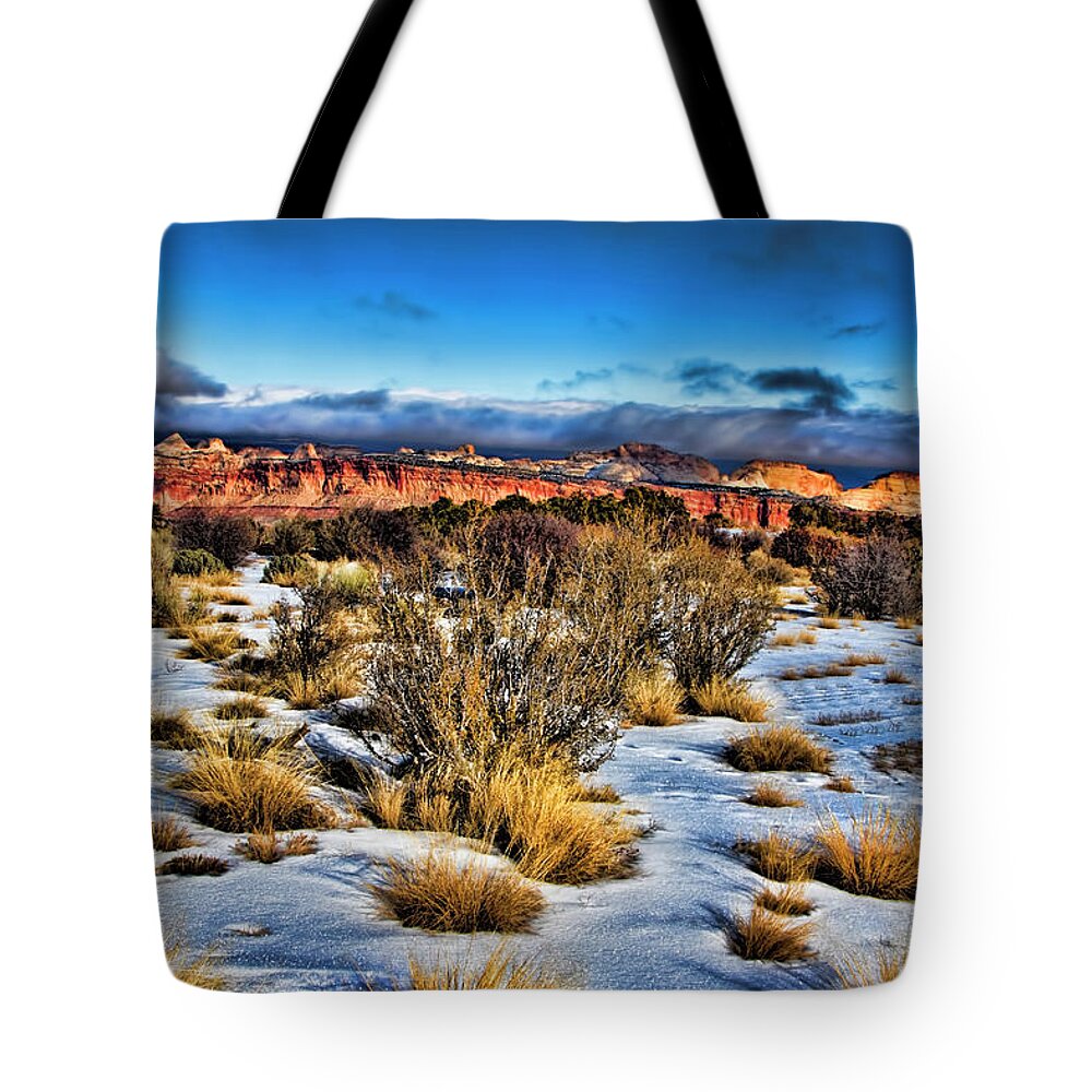 Capitol Reef National Park Tote Bag featuring the photograph Capitol Reef National Park #707 by Mark Smith