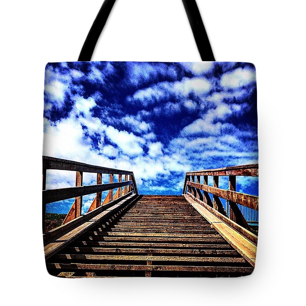 Beautiful Tote Bag featuring the photograph Stairway To Heaven by Shawn Gordon