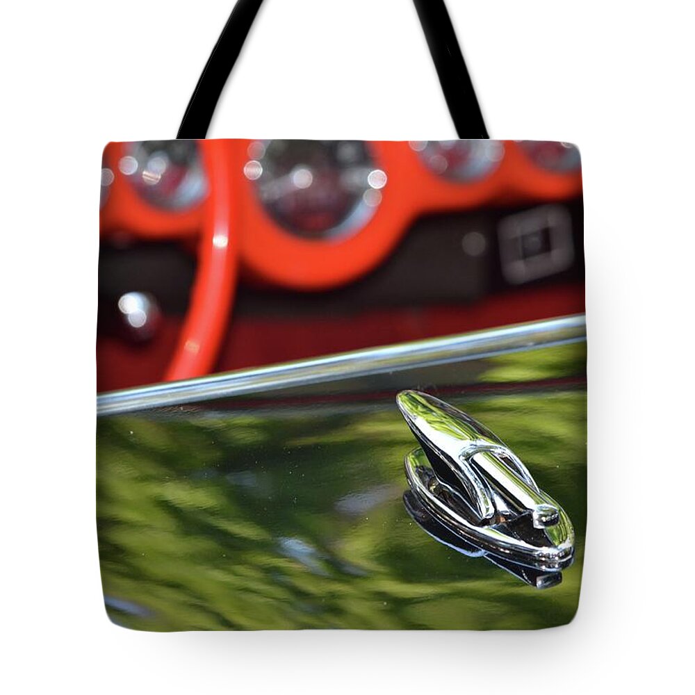  Tote Bag featuring the photograph Corvette Detail #8 by Dean Ferreira