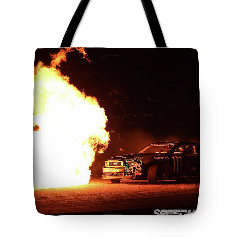Ford Mustang Tote Bag featuring the photograph Ford Mustang #8 by Jackie Russo