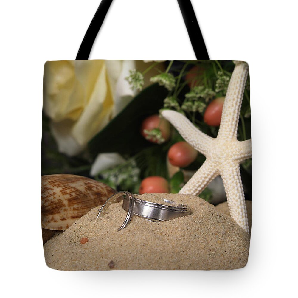  Tote Bag featuring the photograph Rebecca and David #8 by Michael Dorn