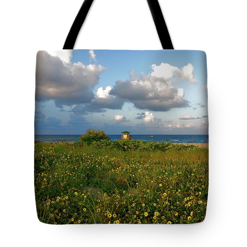 Sunflowers Tote Bag featuring the photograph 8- Sunflowers In Paradise by Joseph Keane