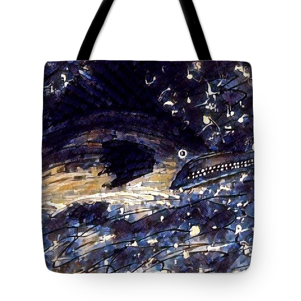 Swordfish #8 Tote Bag by M Sullivan Image and Design - Pixels