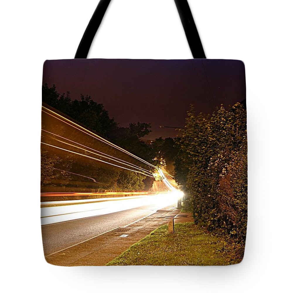 Time-lapse Tote Bag featuring the digital art Time-lapse #8 by Maye Loeser