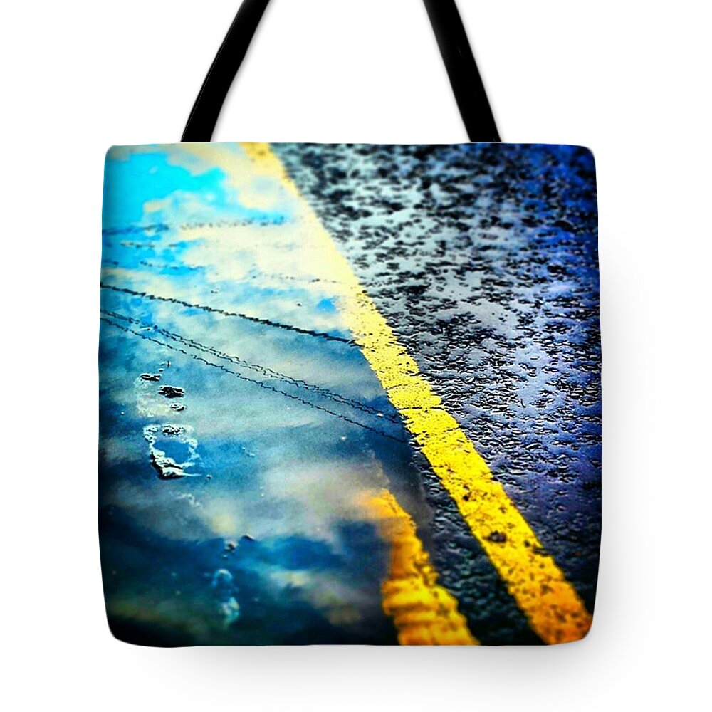 Beautiful Tote Bag featuring the photograph #abstract #art #abstractart by Jason Roust