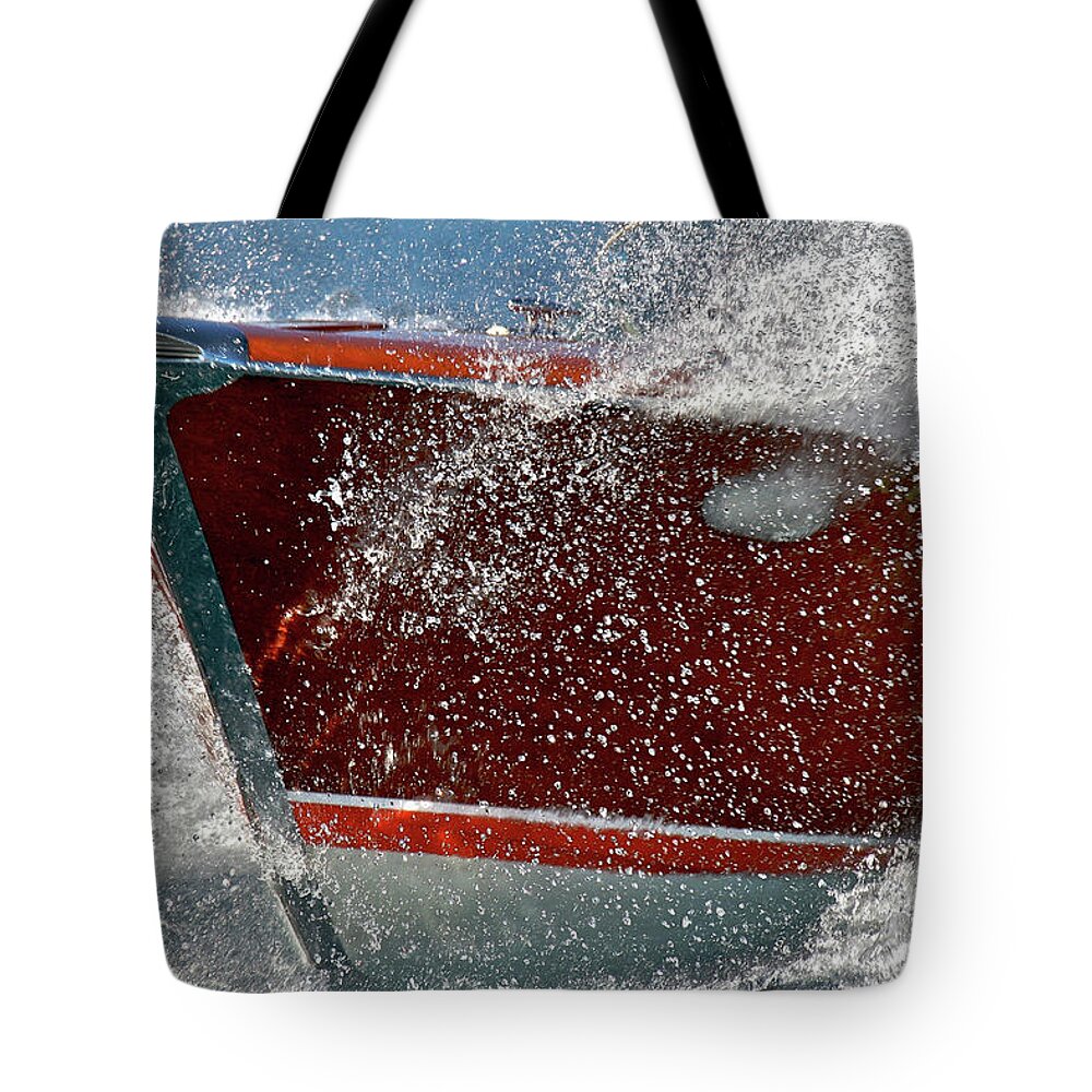 Boat Tote Bag featuring the photograph Classic Riva #39 by Steven Lapkin
