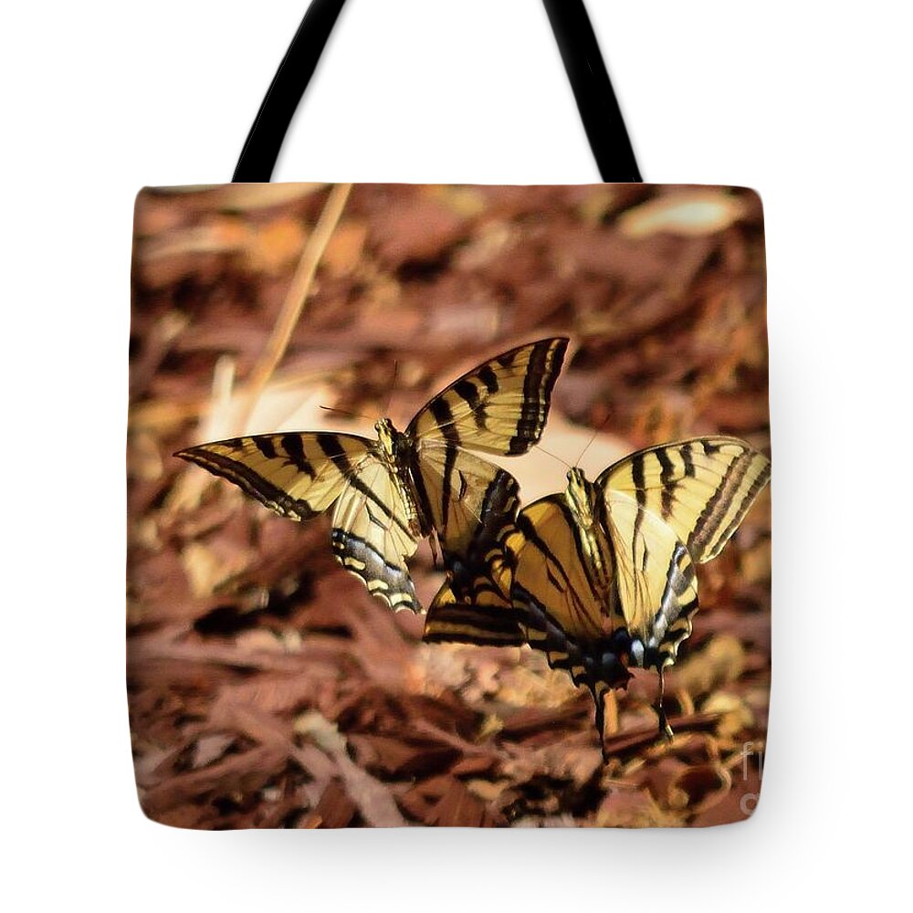 Butterfly Tote Bag featuring the photograph Butterfly #88 by Marc Bittan